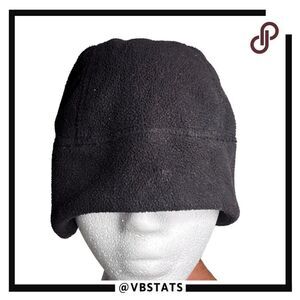 REI Unisex Polartec Outdoor Thermal Pro Fleece Beanie Hat Black OSFA‎